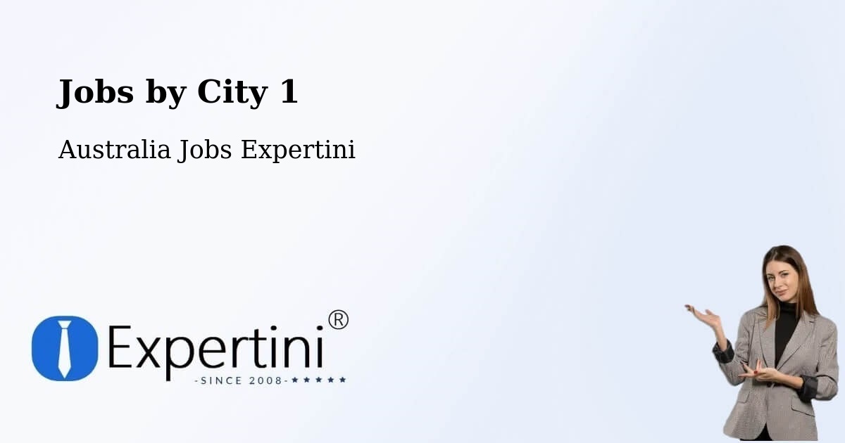 City Jobs in Australia - Expertini